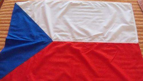 Czechoslovakia Storm Flag - Lenght 57cm Height 77cm