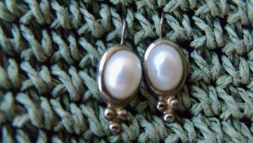 Pair of Pearl earrings