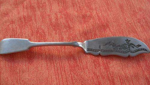 Unique fish knife - can be used as butter knife