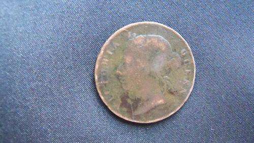 Mauritius 5 cents 1897 - condition poor