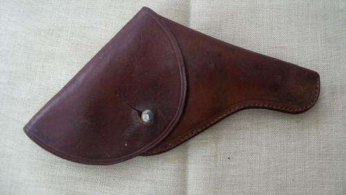Small leather holster - loose stitching