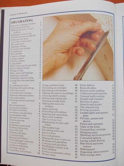 THE KNACK: THE ILLUSTRATED ENCYCLOPEDIA OF HOME IMPROVEMENTS  (24 VOLUMES)