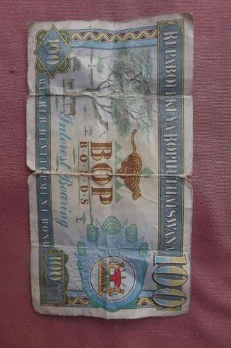 Republic of Bophuthatswana 100 rand BOP bond
