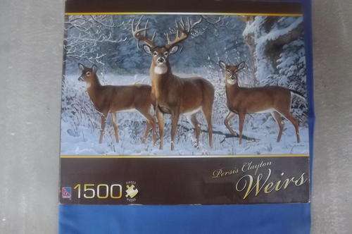 Weirs Puzzle with 1500 pieces - Winter Trio