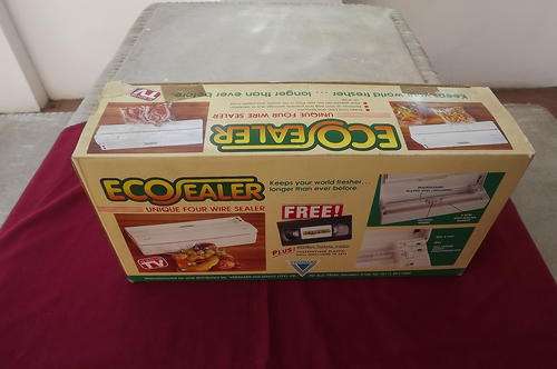 EcoSealer with 4 wires and vacuum facility.