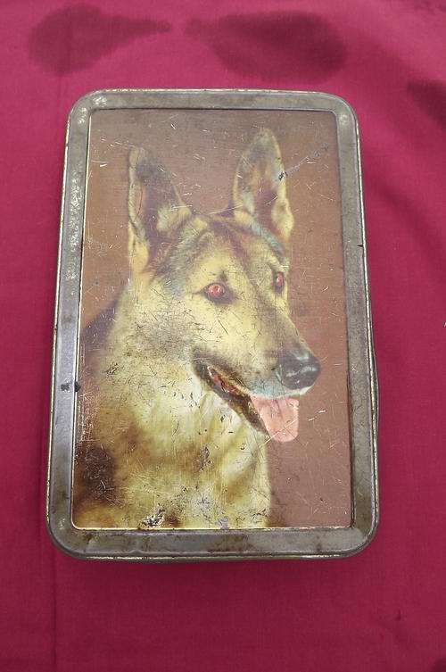 Old Humphries Biscuit Tin