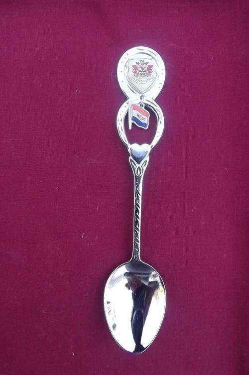 Single Oudtshoorn Spoon with little RSA Flag.