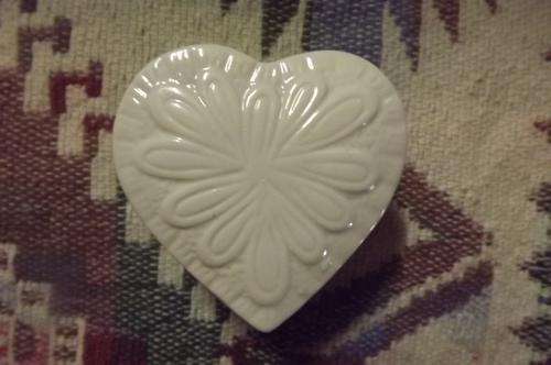 White Porcelain Jewellery Box