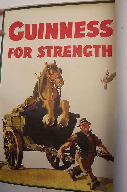 Guinness for Strengh Poster in tube