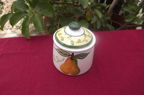 Stoneage Handpaint  Peramela Sugar/Jam Bowl