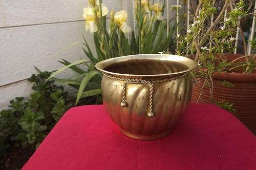 Brass Plant Pot holder