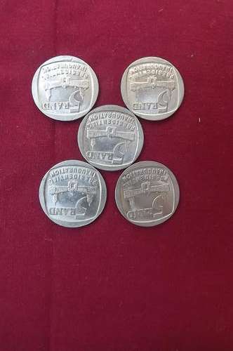 Mandela 1994 R5 inauguration coins