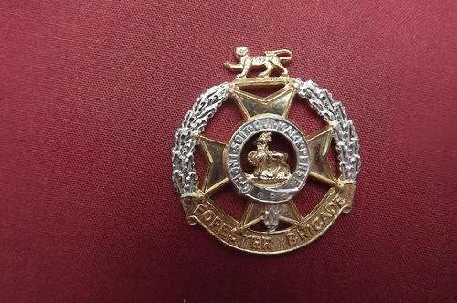 British Army  Cap Badge of Forester Brigade - Staybright