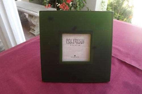 Polyresin Photoframe 6.5 x 6.5cm - as new