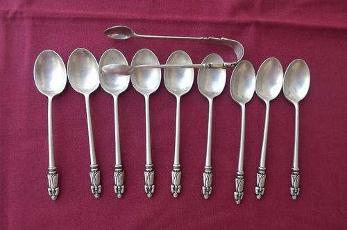 Silver Plated Monnik's Teaspoons