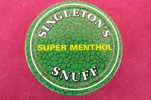 Singleton's Super Menthol Snuff