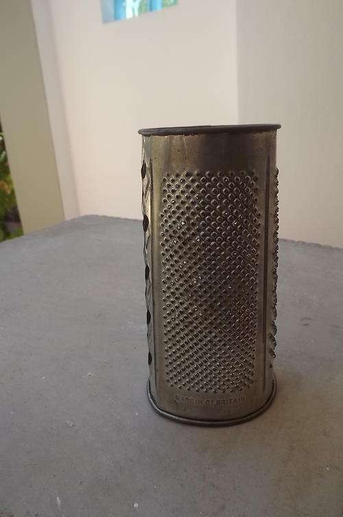 Vintage Metal Grater made in Great Britain