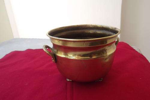 Small Brass Plant Holder