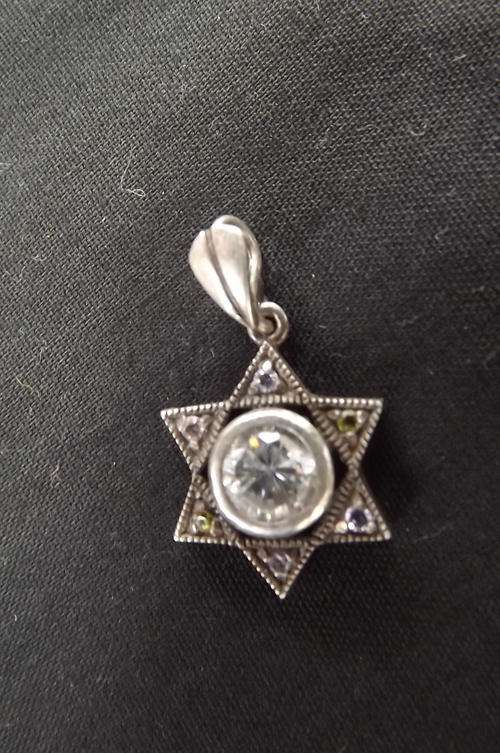 Silver 925 Star Pendant