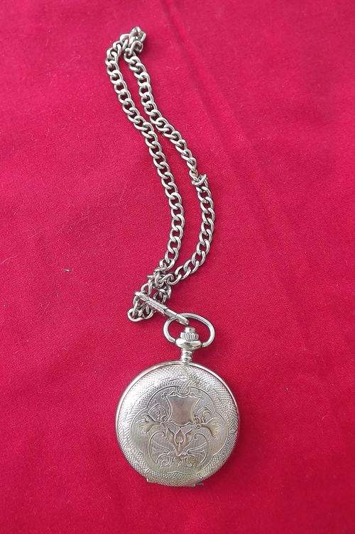 Initial Pocket Quartz Watch - good condition