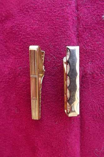 Lot of 2 Tie Clips