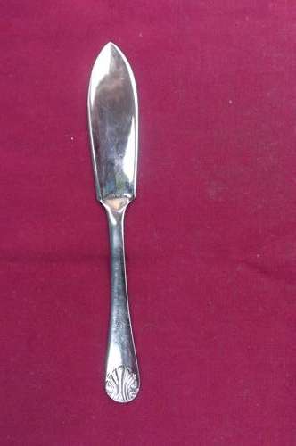 Small Chrome Plated Butter Knife