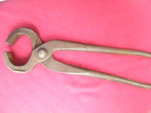 Vintage Tool - possibly Blacksmith tool  length 29.5cm