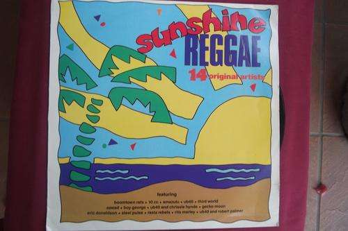 LP - Sunshine Reggae with 14 original artists