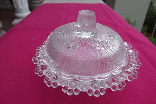 Glass Bowl with Lid - 14cm diameter
