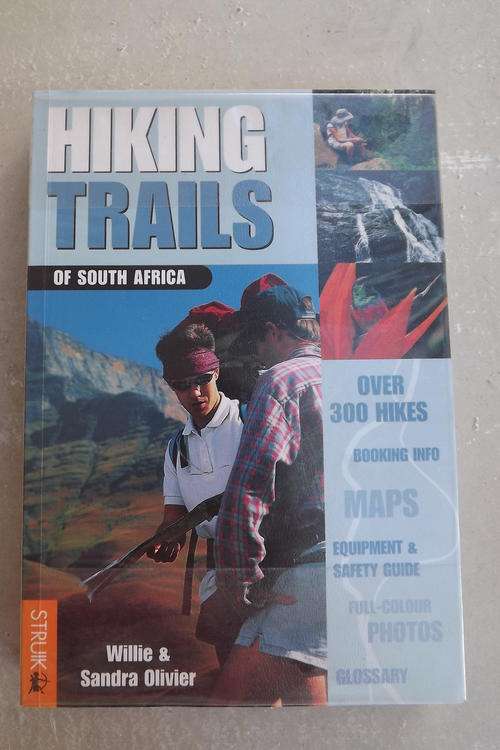 Book - Hiking Trails of South Africa by Willie & Sandra Olivier