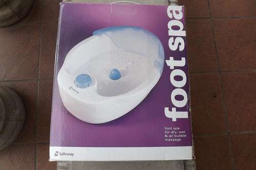 Safeway Foot Spa - as new - still in box