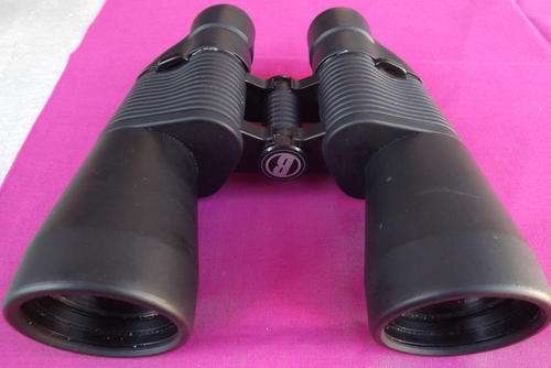 Bushnell 17-5012 Binoculars - 12x50 Auto Focus in Padded Bag - see scans for condition