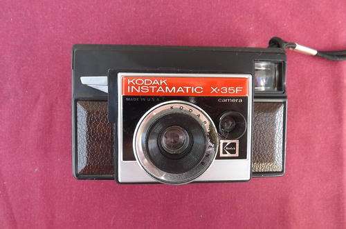 Kodak Instamatic x.35 Film Camera - Zoom 38 - 105mm with Film - not tested