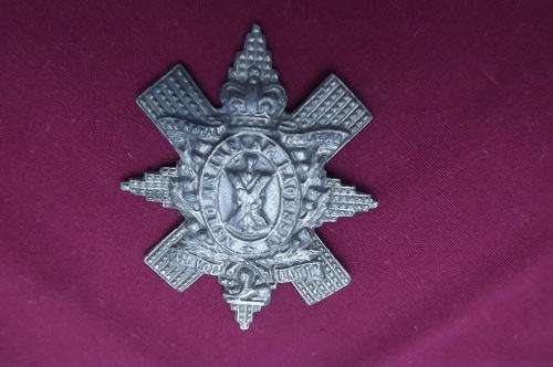 Black Watch Royal Highland Regiment 2nd Battalion Cap Badge - see scan