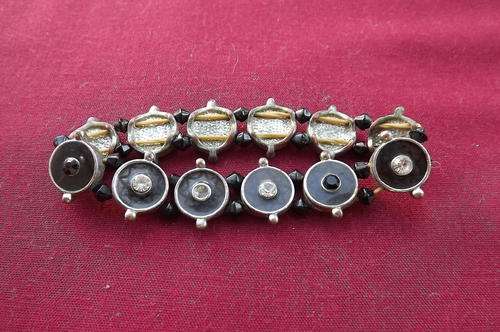 Stretch metal bracelet in good condition.