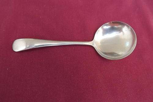Nickel Silver Sugar Spoon - good condition