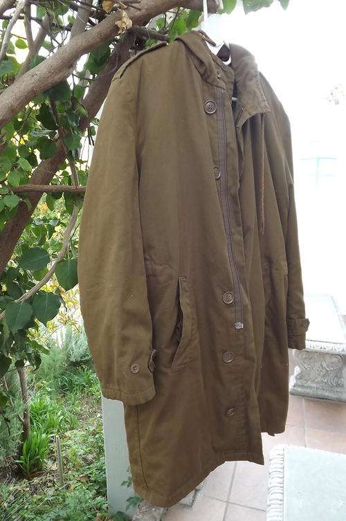 SADF Nutria Warm Coat with Inner in size RR-92 1987 in excellent condition