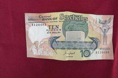 Central Bank of Seychelles 1989 Banknote - as new note