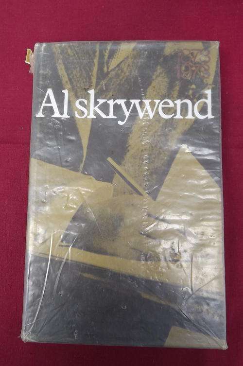 Book - Al Skrywend deur CJ Langenhoven - gedruk 1972 - goeie toestand