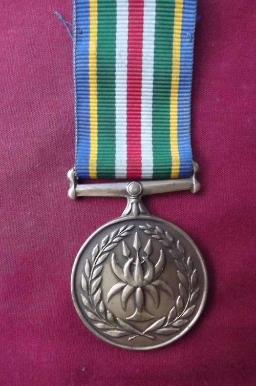 SAPS Reconciliation and Amalgamation Medal - 15/10/1995 No 69006 with Ribbon