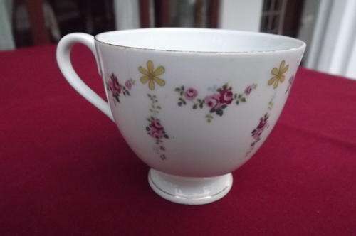 Petite Blairs China Cup from England - good condition but for 1 very small chip on rim - see scans