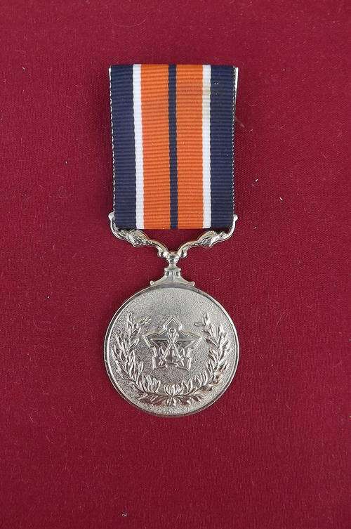 SADF General Service Medal - No 044107 on front - good condition