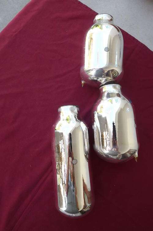 Set of 3 Thermo Flask Replacement Inners -Suitable for 1 Litre bottles - new - never used