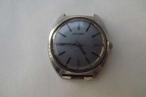 Citizen Men's Wind-Up Watch 4-821041 SMH-53004-overwound-glass is fine but lots of fine scratches