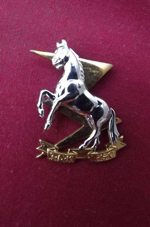 SA Technical Service Corps Left Side Collar Badge with 2 pins