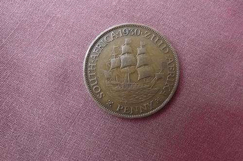 Union of SA 1930 One Penny in Fine Condition - see scan