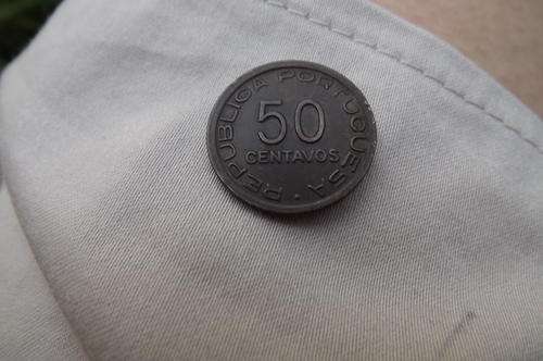Mozambique 50 Centavos 1945 in EF condition - Rare