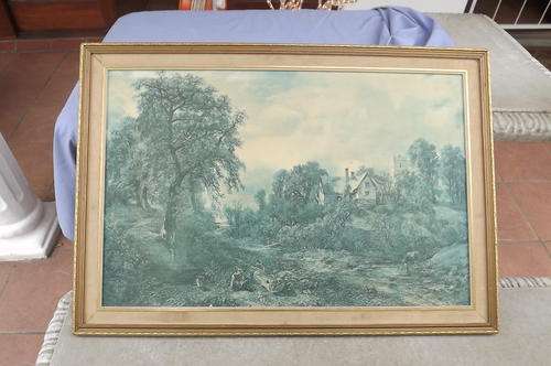 Large Framed Print of Glebb Farm - 91x65cm