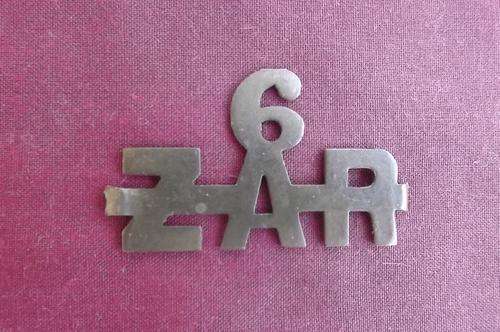 WW1 6th Zuid Afrikaanse Ruiters (Very Scarce) shoulder title