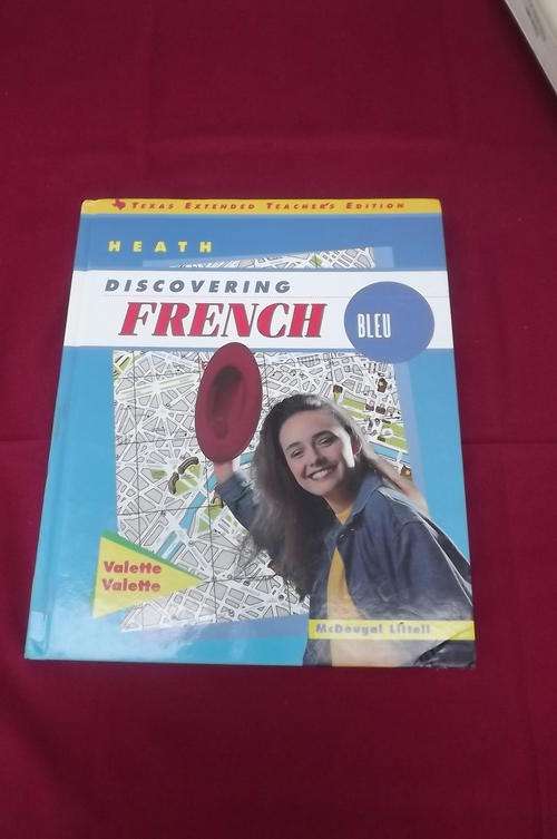 Book - Discovering French - Teachers Edition - how to learn French the easy way - book as new